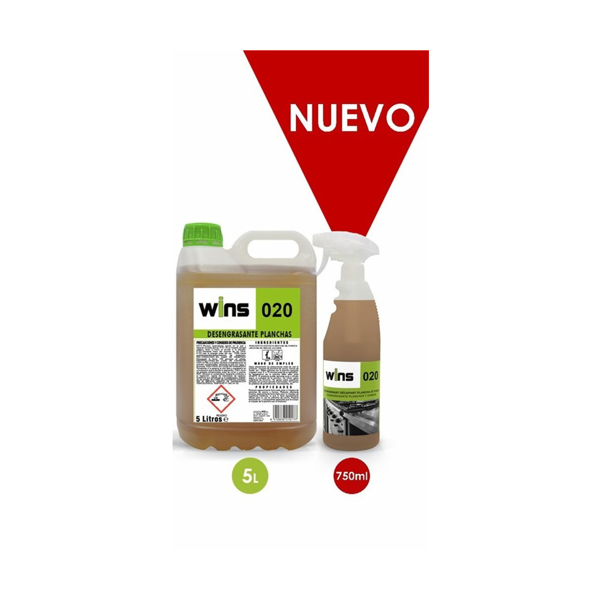 DESENGRASANTE PLANCHAS 020 750ML WINS