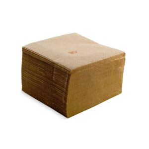 SERVILLETAS 40X40 1/4 2C CNF NATURAL 2400 UNIDADES