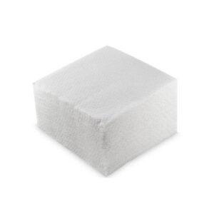 SERVILLETAS BLANCA 30X30 1/6 GOFRADA 6750 UNDS