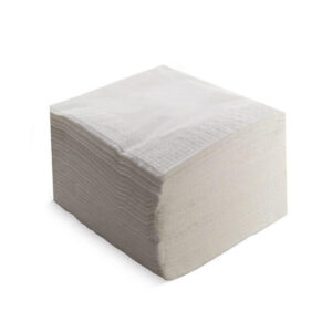 SERVILLETAS BLANCA 40X40 1/4 2C CNF 2400 UNDS