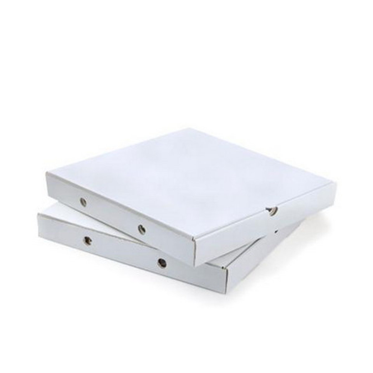 CAJA PIZZA BLANCA 40X40X3,5 100 UNIDADES