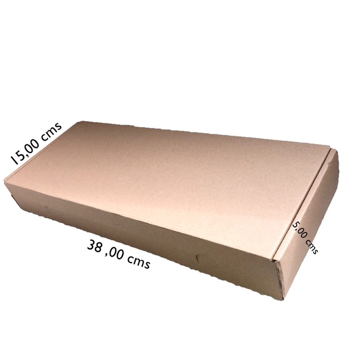 CAJA MENU KRAFT 38X15X5 - Imagen 2