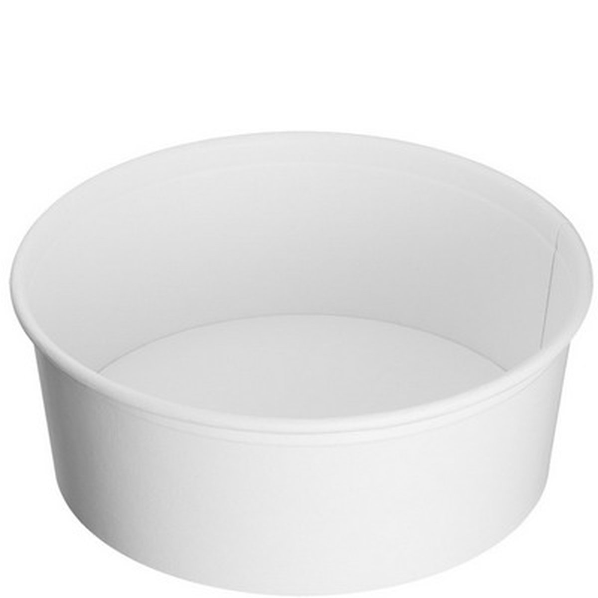 BOL ENSALADA CARTON BLANCO Ø14,2cm. 750cc
