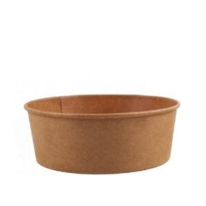 BOL ENSALADA CARTON KRAFT Ø18,7cm. 1200cc