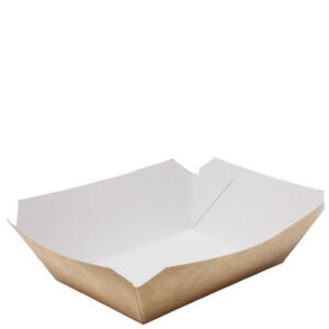 BARQUETA CARTON PARA FRITOS KRAFT - M